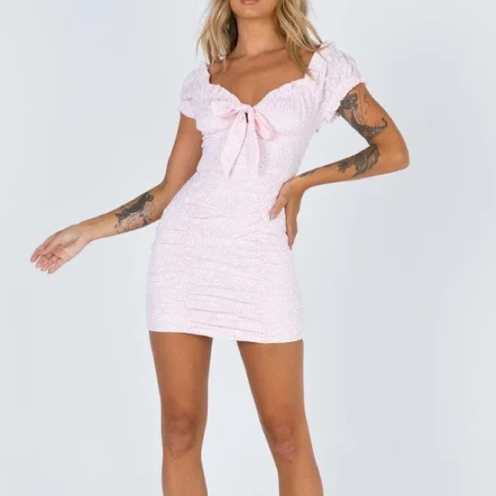 Princess Polly back to Paris babydoll dress